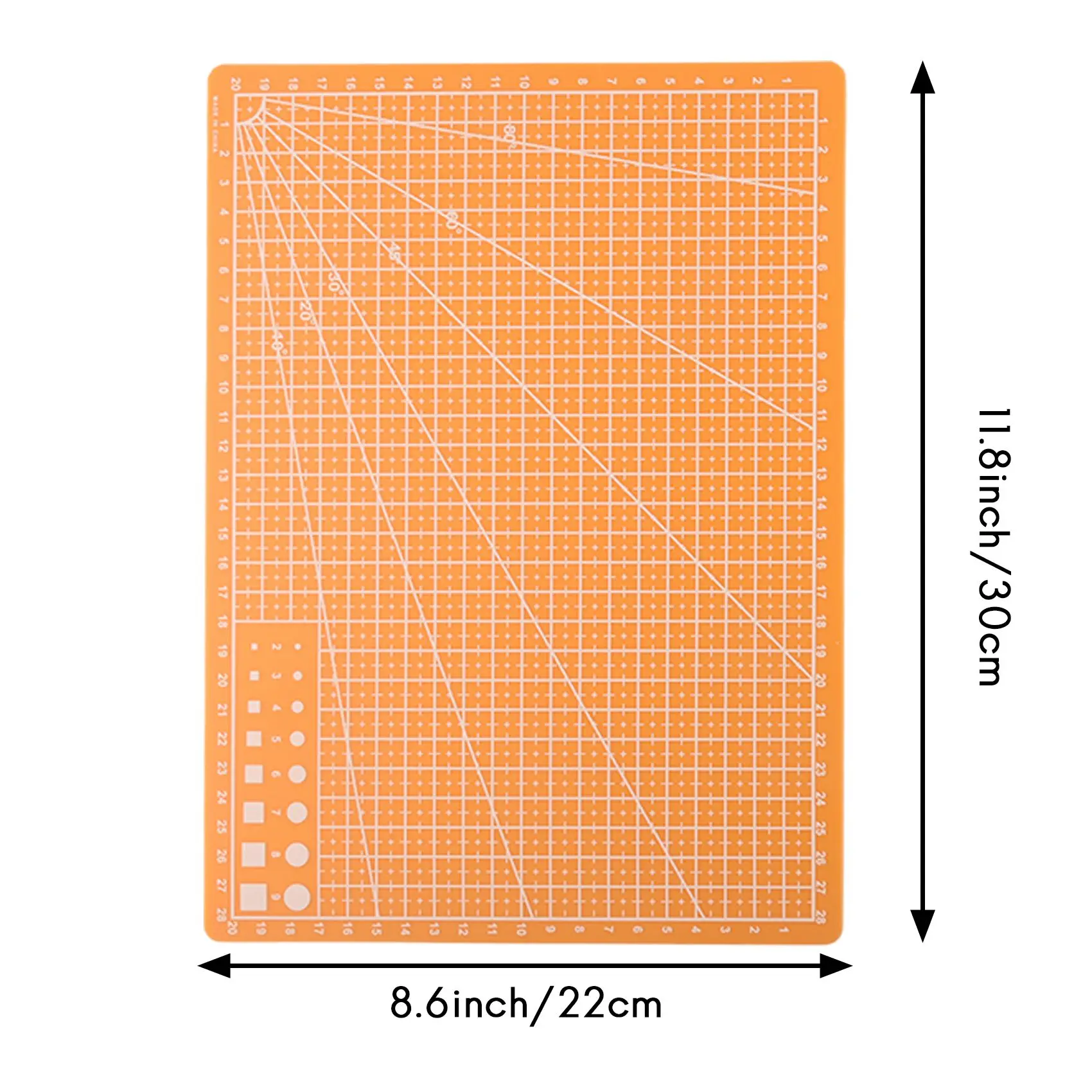 Upgraded 3Pcs A4 Cutting Mat Pad Patchwork Cut Pad Patchwork Tools Diy Tool Cutting Board Double-Sided Self Healing Cutting Pad