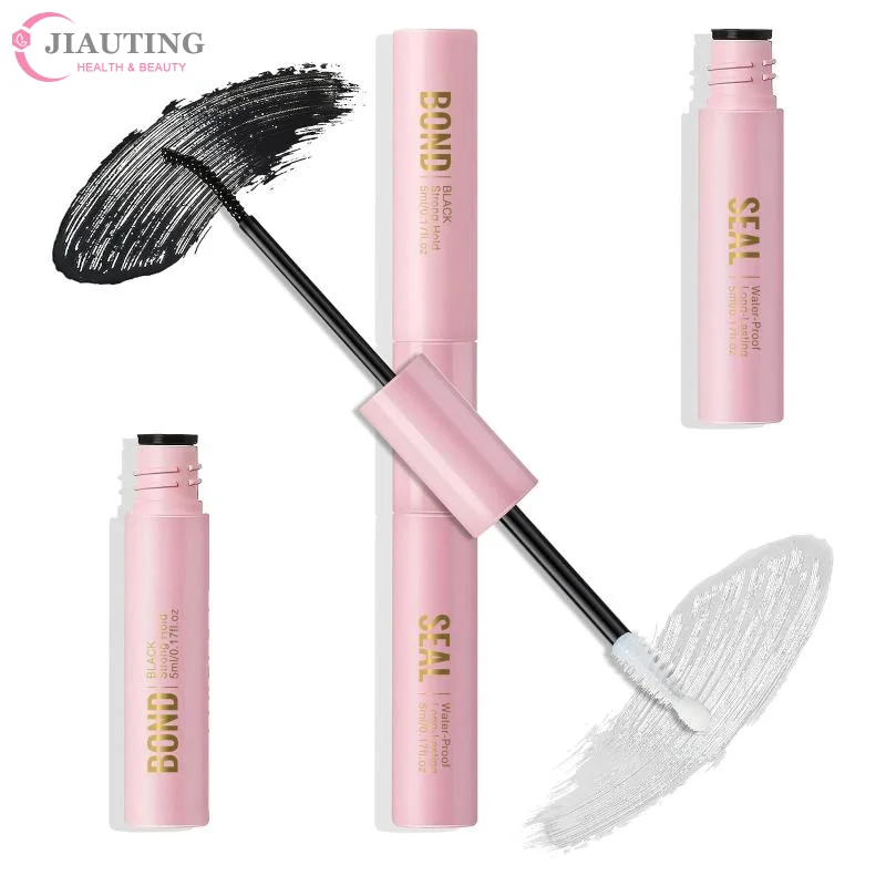Glue False Eyelashes New Double Heads 2 In 1 Bond And Seal Lash Glue ,Waterproof Long Lasting DIY Cluster Eyelash Glue Cosmetics