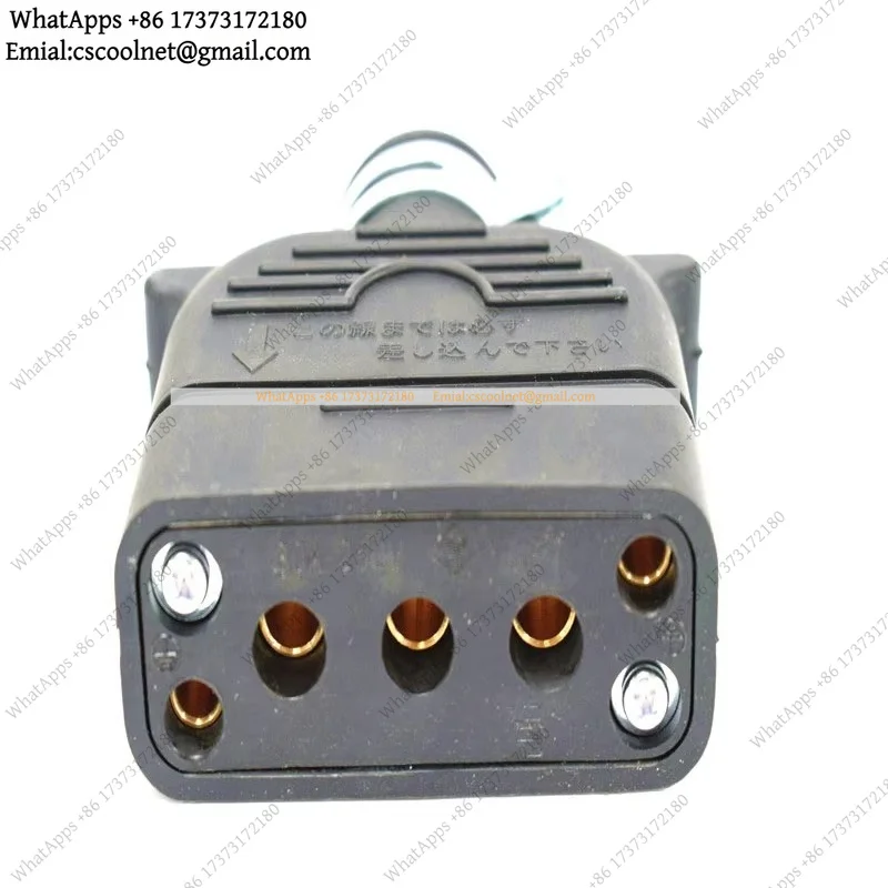k3 37010-10870 30A 250V Female Charging Plug Battery Connector for NICHIYU Toyota Forklift