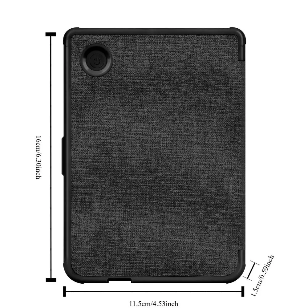 Suporte de mão 6 polegadas eReader Case Auto Sleep/Wake À Prova de Choque N367 Smart Cover TPU Anti Scratch para KOBO Clara Color/BW 2024