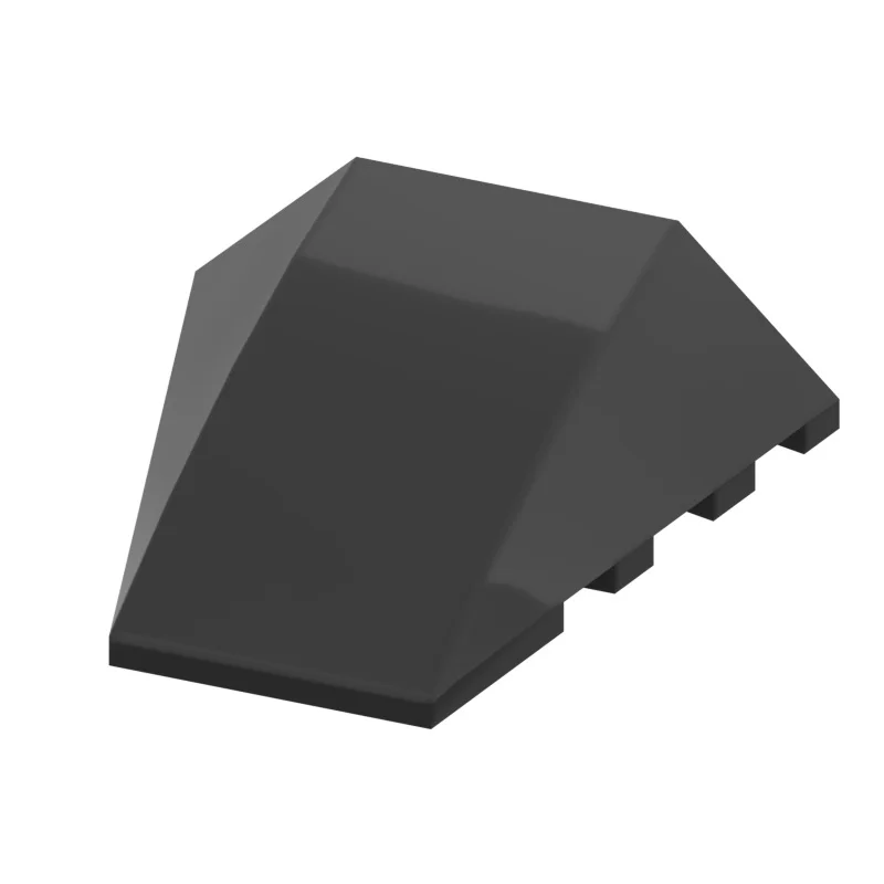 

10pcs MOC Brick Parts 47753 Wedge Curved 4 x 4 No Top Studs Compatible Building Block Particle DIY Brain Toy