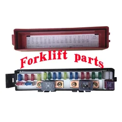 Piezas de carretilla elevadora genuina, caja de fusibles eléctricos para Mitsubishi FD20/30NT- F18C/F14E OEM 91A04-26022,91A04-36020, fábrica Original