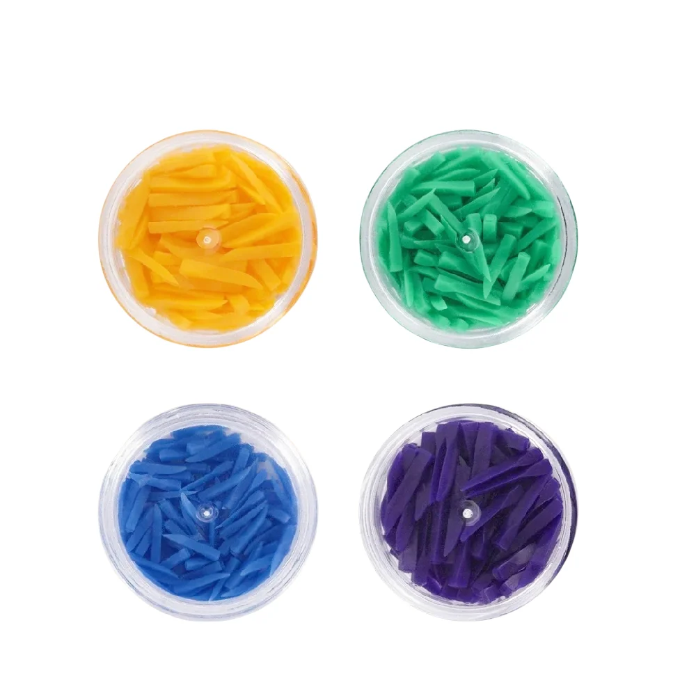 100PCS Disposable Dental Wedges - Medical PP Interproximal Isolation for Restorative Matrix in Clinic & Lab Use