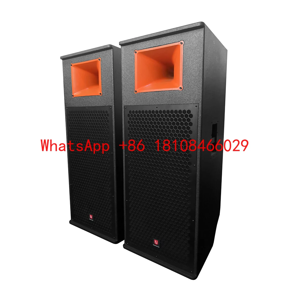 

High End Dual 15 Inches Woofers Three Way Full Range Pro Speaker Power Pro Audio Active Powered Speaker Pro Audio Pa Speaker