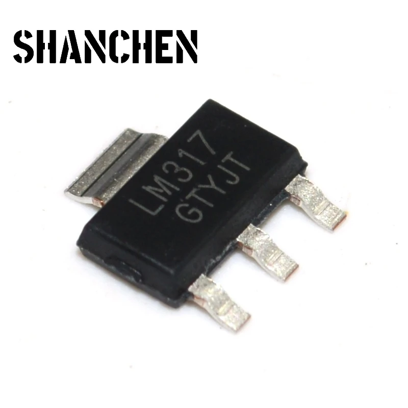 10PCS LM317K SOT223 LM317G LM317 SOT-223 317 SOT SMD New and Original IC Chipset