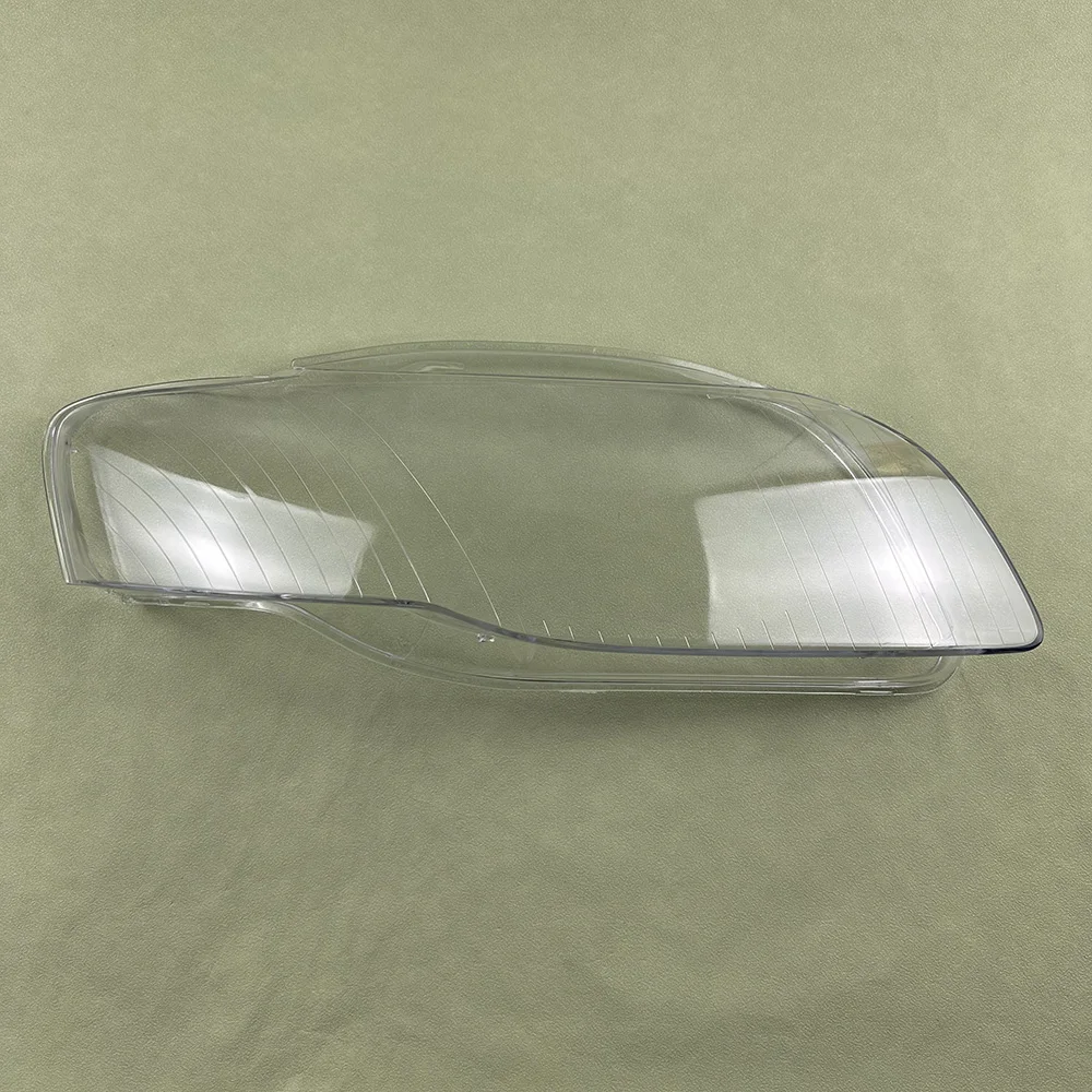 For Audi A4 B7 2006 2007 2008 Car Front Headlight Lens Cover Auto Shell Headlamp Lampshade glass Lampcover Head lamp light cover