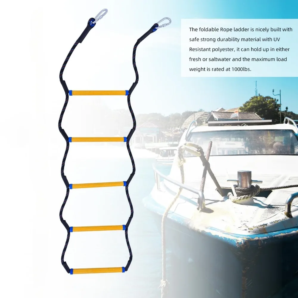 قارب سلم حبل قوارب المحمولة قابلة لإعادة الاستخدام العملي دائم مناسبة زورق قوارب قابلة للنفخ قوارب الكاياك الزوارق المراكب الشراعية الصعود