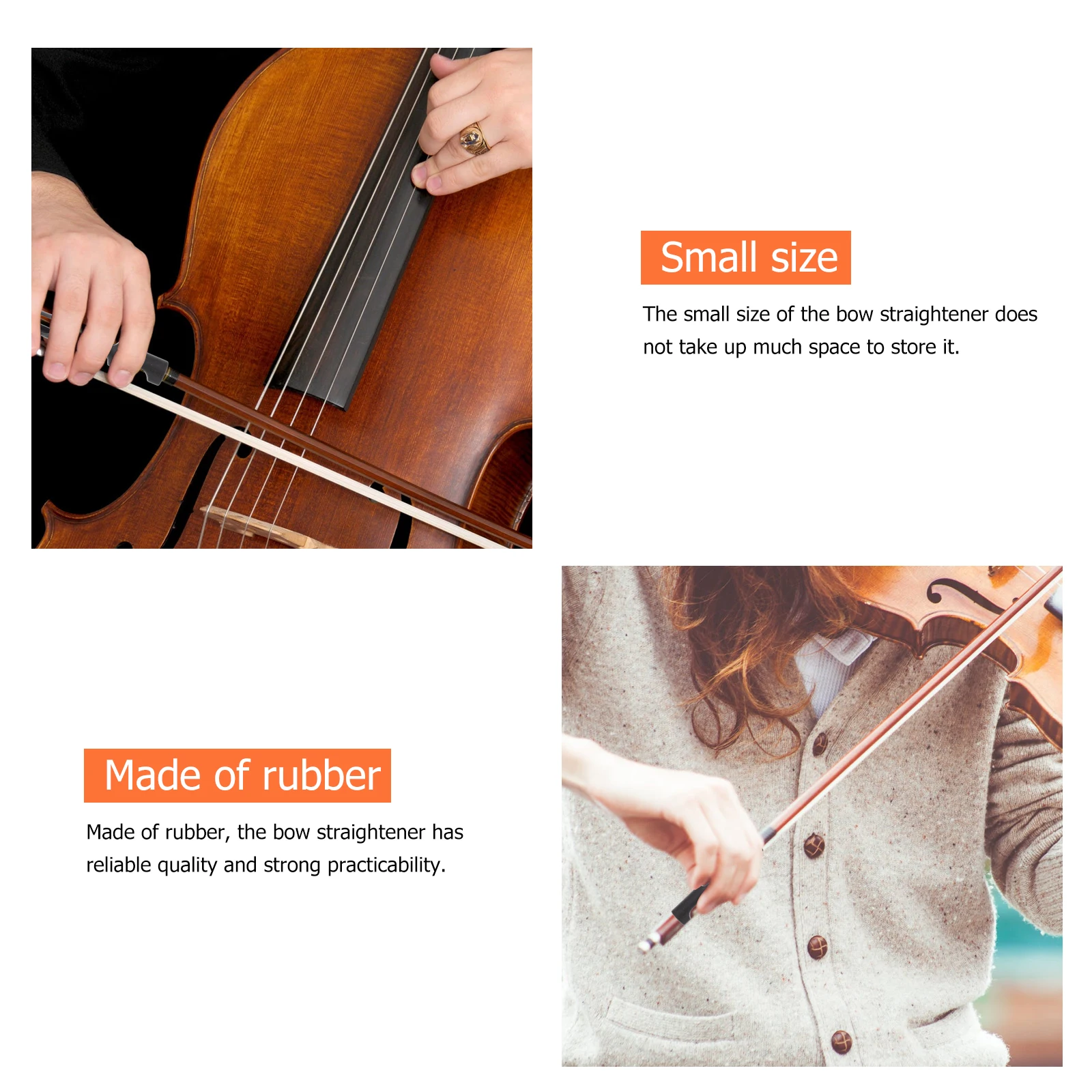 

1Pcs Violin Training Device Bow Straightener Reliable Rubber Material Helps Fix Playing Posture Ideal for New Learners Portable