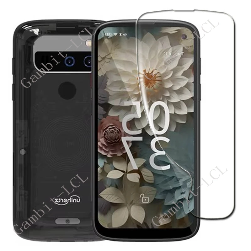 HD Vollhydraulischer Hydrogel-Film für Unihertz Jelly Max 5,05" UnihertzJellyMax JellyMax Schutzhülle für Displayschutzfolie