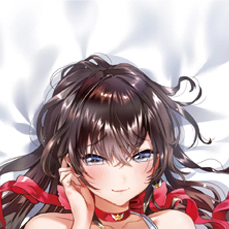 

Dakimakura Anime Pillow Case Ogino Atsuki Double-sided Print Of Life-size Body Pillowcase Gifts