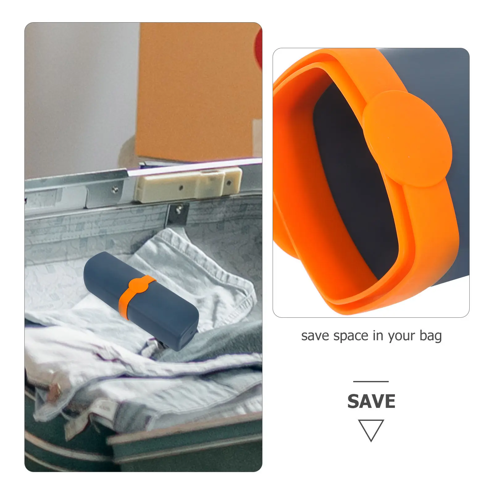 Travel Toothbrush Storage Box Portable Toothpaste Container Airtight Compact Lightweight for Bathroom Home Office Picnic