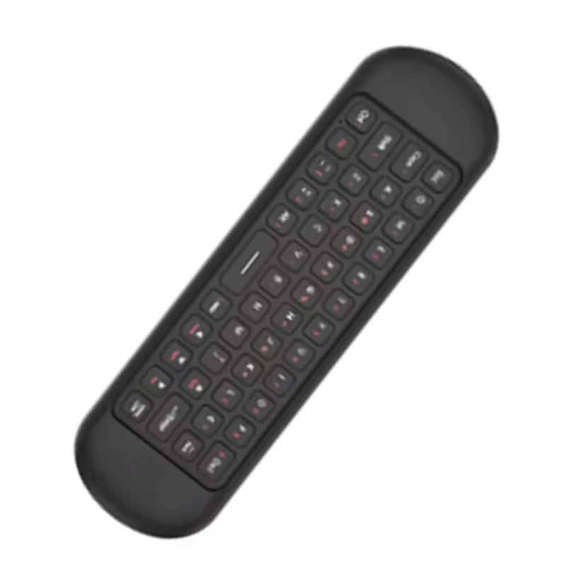 A92Z Mode Ganda Nirkabel BT5.2 Mouse Udara Remote Control Giroskop Backlit Keyboard Mini 7 Warna Lampu Latar