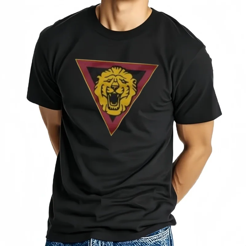 Camiseta con escudo de armas de la unidad del ejército secreto belga de Bélgica, camisetas informales de algodón con c