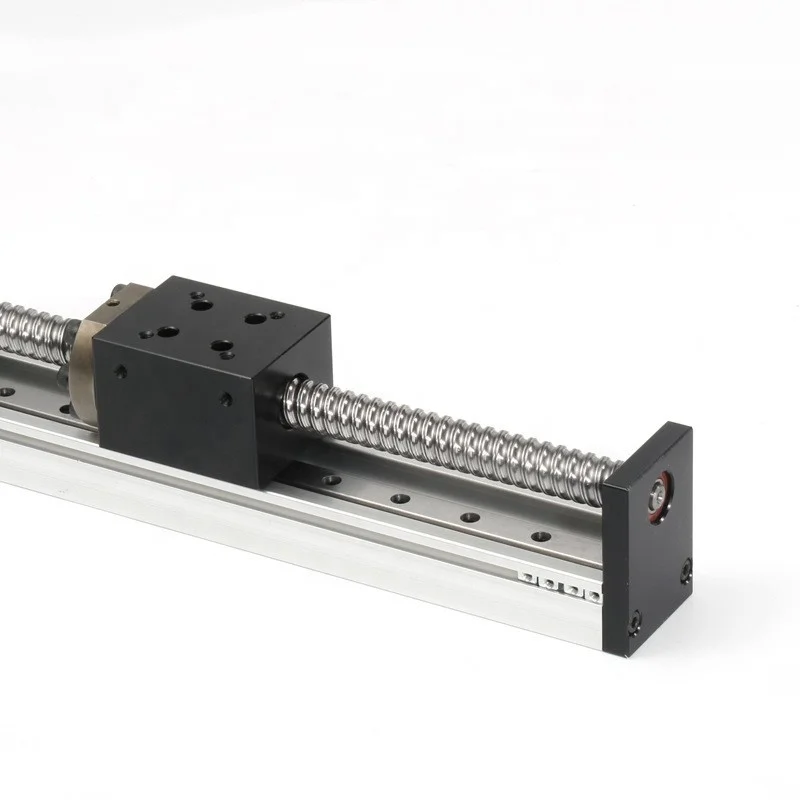 High Precision Electric Linear Guide Rail Cross Actuator System with Stepper Motor Ball Screw Motion Module