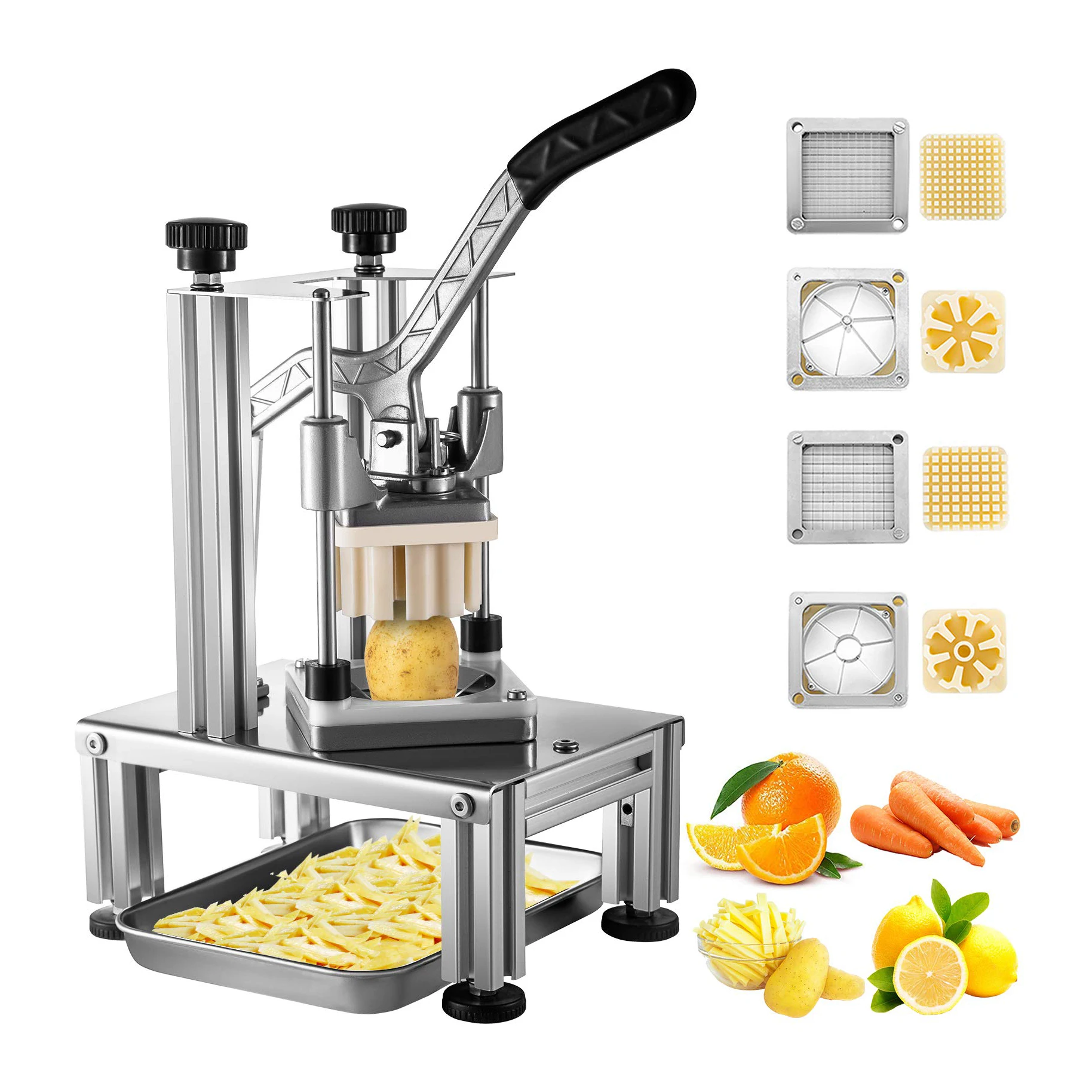 

manual potato chips french fries cutter vegetable slicer chopper