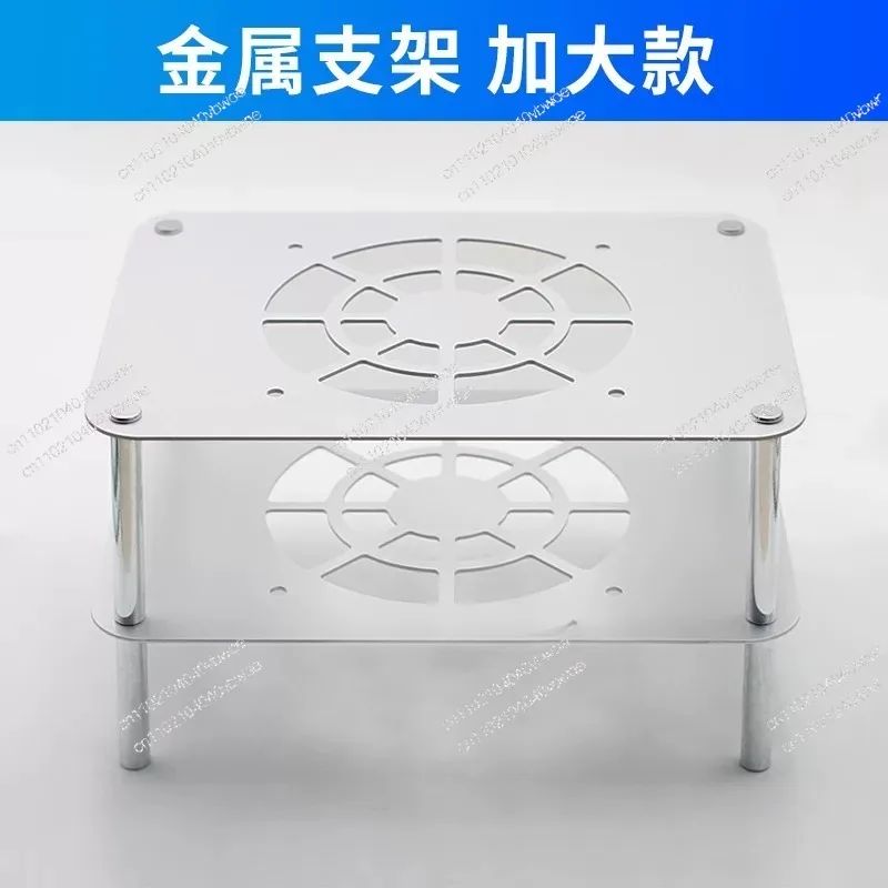 5V USB14CM fan metal aluminum plate router cooling bracket network light cat set-top box radiator