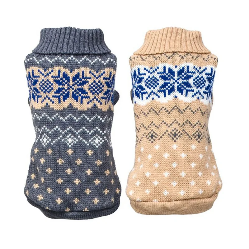 Pet Clothes Sweater Cats Winter High-quality Knitted Strong Warmth for Small Large Dogs Cats