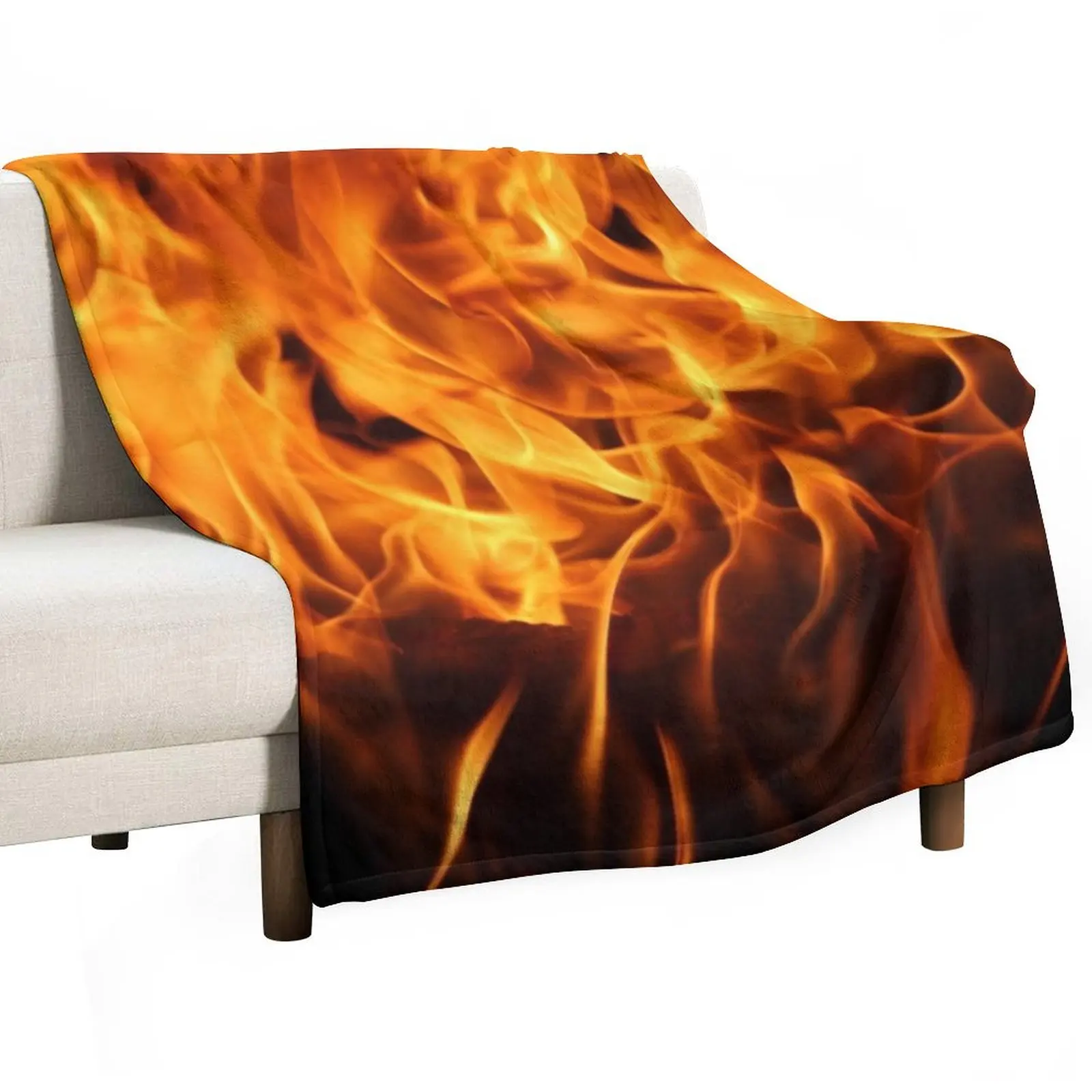 Fire flames Throw Blanket Luxury Designer heavy to sleep Sofa Throw Picnic funny gift Designers Blankets