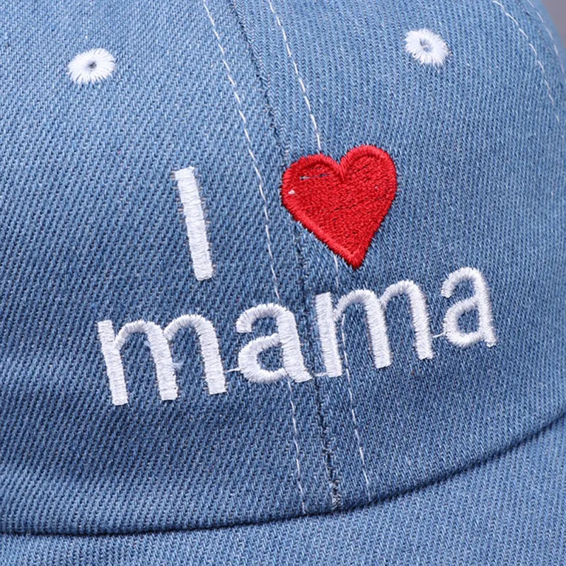 Children\'s Baseball Cap for Girls Boy Denim Sunscreen Baby Hat Hip Hop Letter Embroidered Kids Caps Kids Accessories 0-1Y