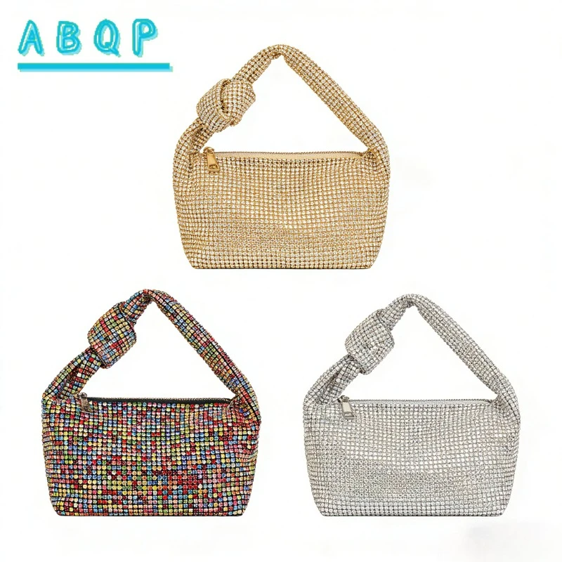 

New Banquet Women's Bag with Diamonds Fashionable and Shiny Banquet Women's Bag High Quality Fashionable Diamond Handbag