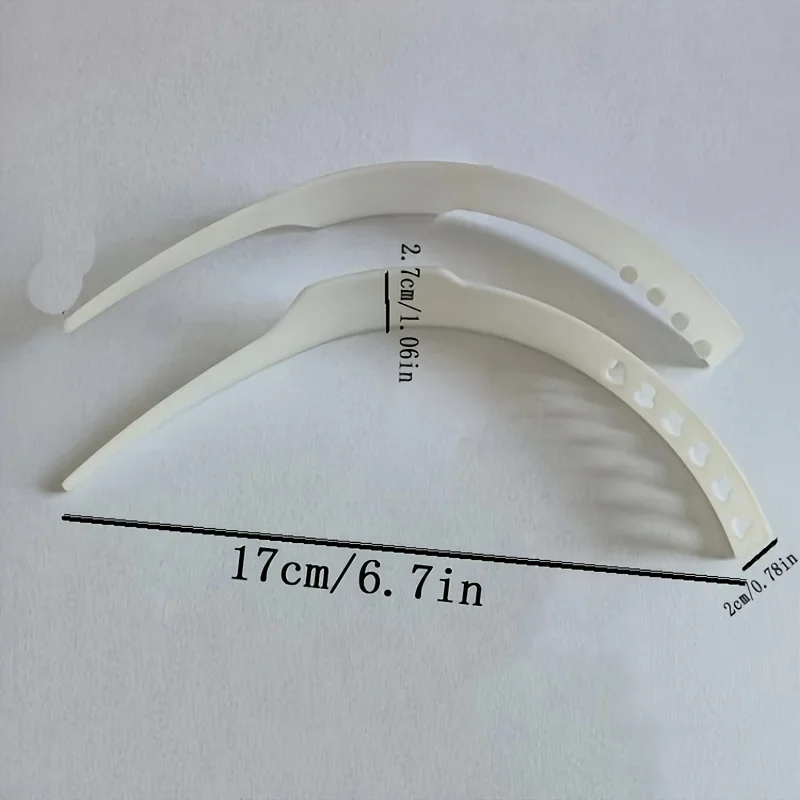 Adjustable Collar Support Brace - Invisible Neckline Enhancer for Shirts & Suits, Durable Plastic, Hand