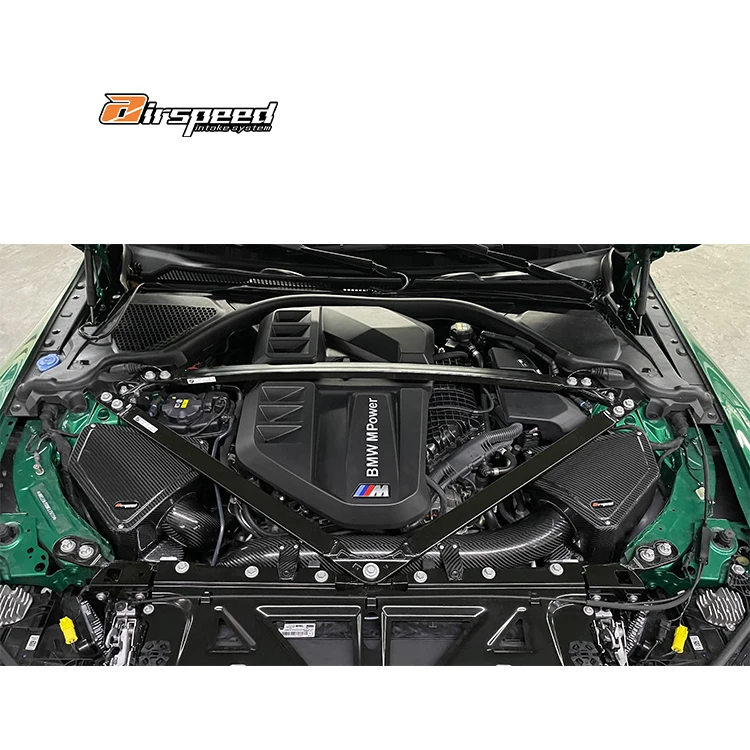 

Airspeed Brand 100% Dry Carbon Fiber Hot Selling Auto Car Spare Parts Cold Air Intake air Intake System for BMW M3 M4 G8X S58