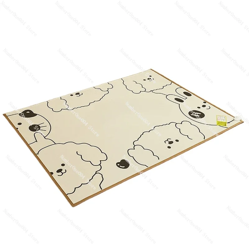 Graphene floor heating mat household children crawling cartoon carbon crystal carpet living room heating floor heating mat