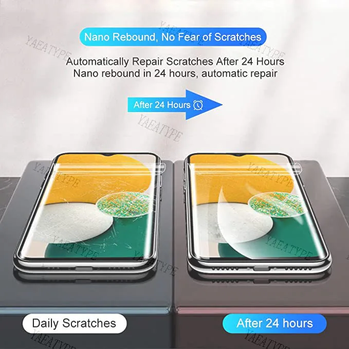 5PCS Hydrogel Film für Samsung Galaxy M04 M14 M54 M34 5G Screen Protector M53 M33 M23 M13 4G M52 M32 M12 – Detail 5