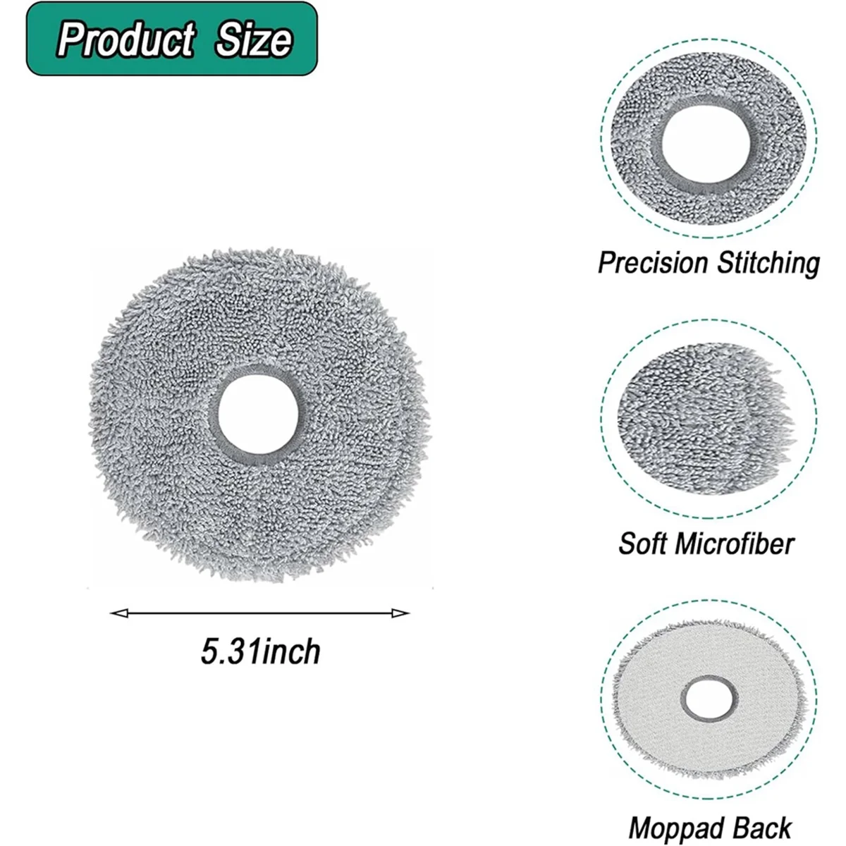 Eco-amigável para dreame x40 ultra/x40 pro/s30 pro ultra robô aspirador de pó escova lateral principal filtros hepa mop pano saco pó