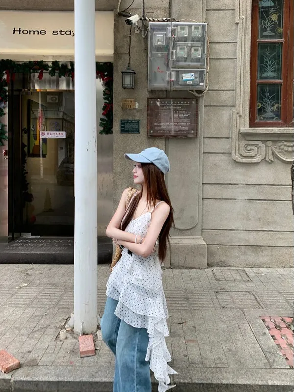 Vaion Chiffon mit floralem Spitzenbesatz und Dr. Sommer 2022, neuer SLE-A-Linien-Rock, tailliert, unregelmäßige Pendelkleidung