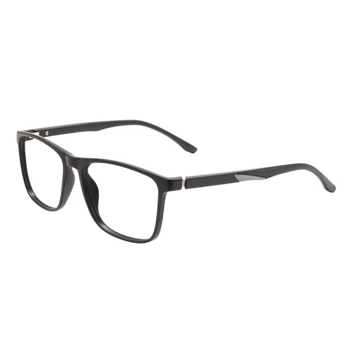 Imagen 2 del producto Gafas graduadas cuadradas ultraligeras TR90 para hombre, gafas ópticas rectangulares clásicas, lentes progresivas antiluz azul, primavera