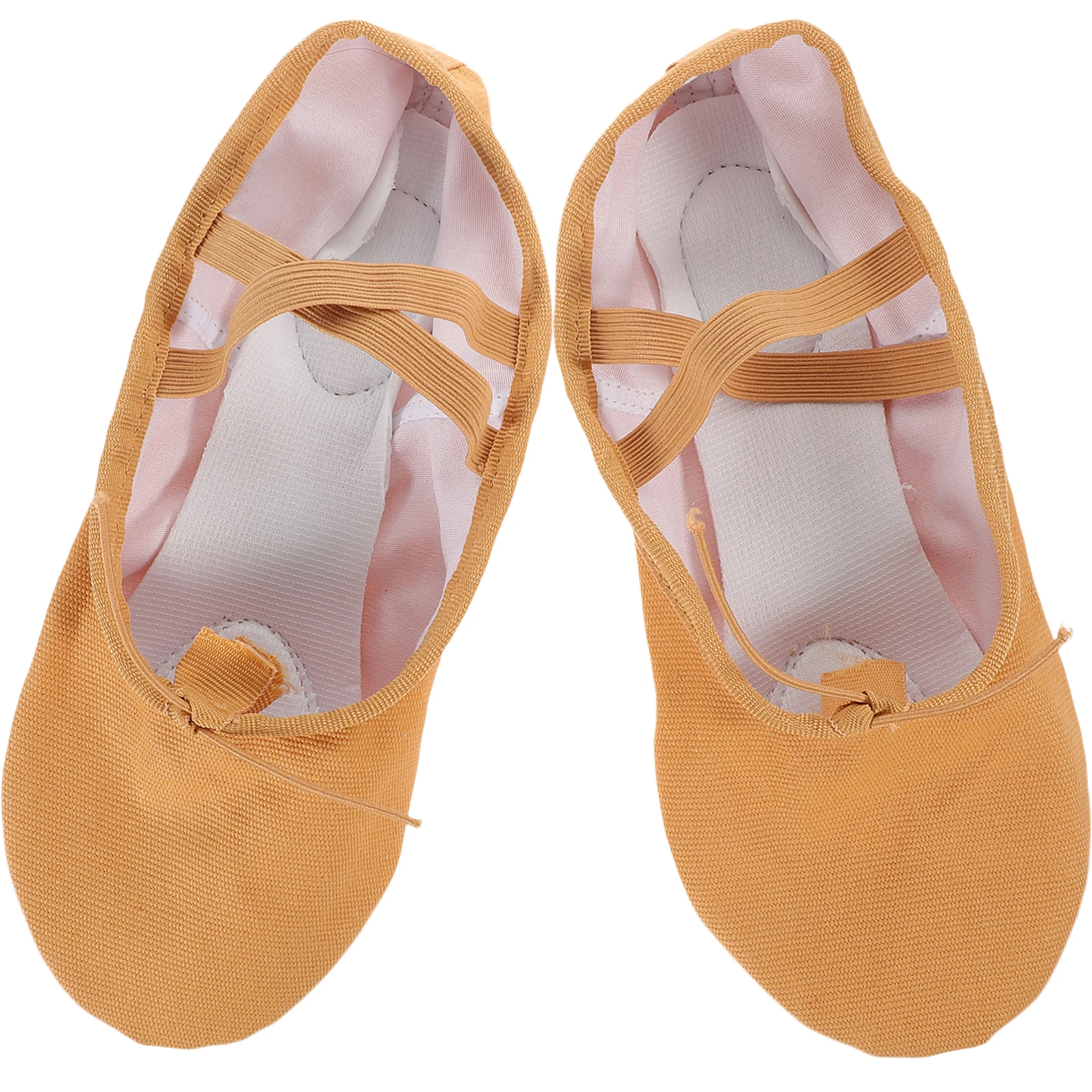 

1 Pair Fashion Sole Ballet Shoes Ballet Dance Practice Shoes Yoga Ballet Shoes for Girls Women (Light Brown Size 37 22CM, 5US,2.