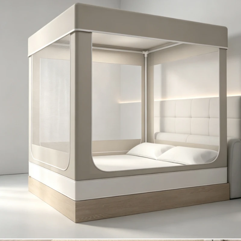 Bed mantle mosquito net integrated full shading princess wind bedroom fully enclosed simple single double home