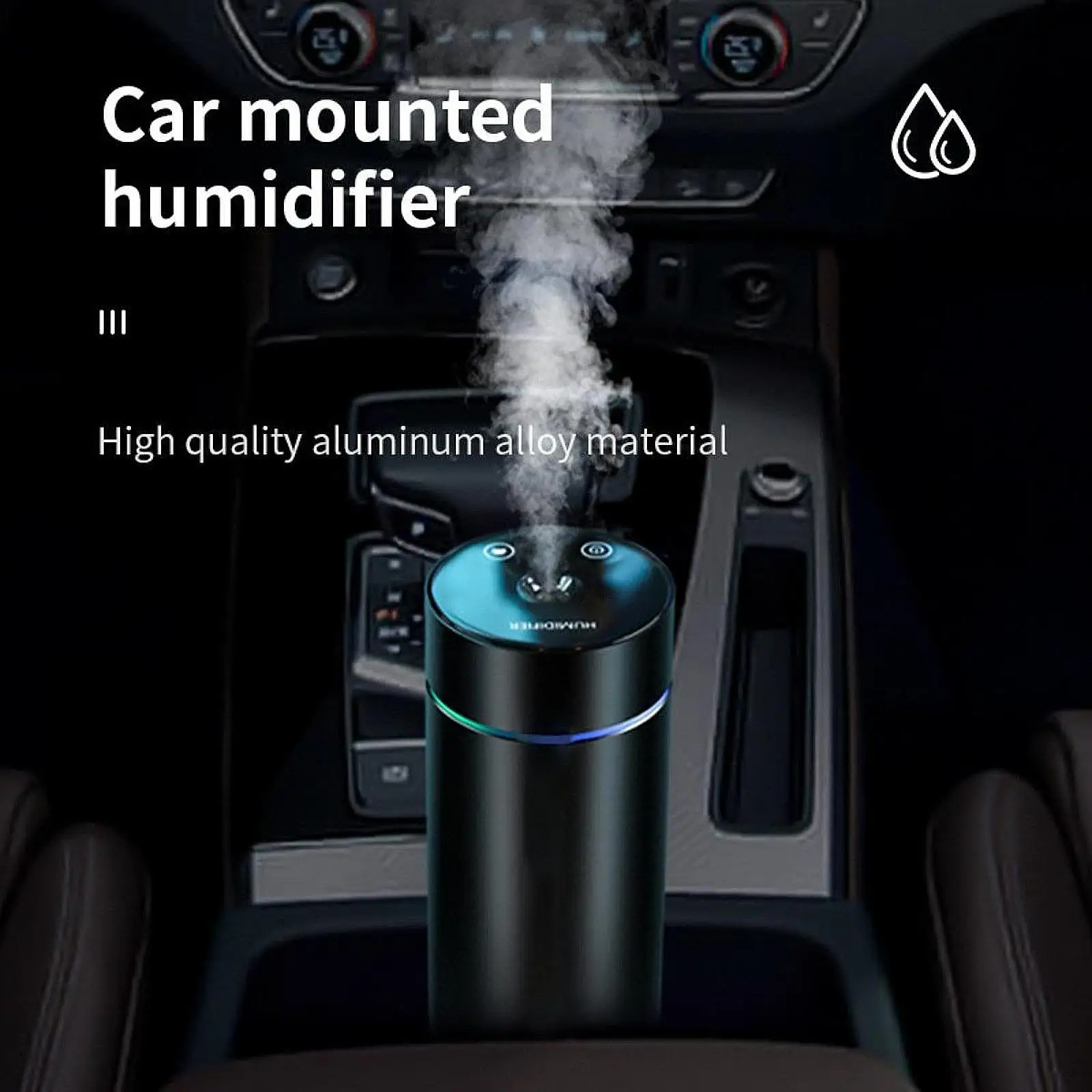 Car Diffuser 250 ml Small Mini Humidifier for Travel Desktop Office