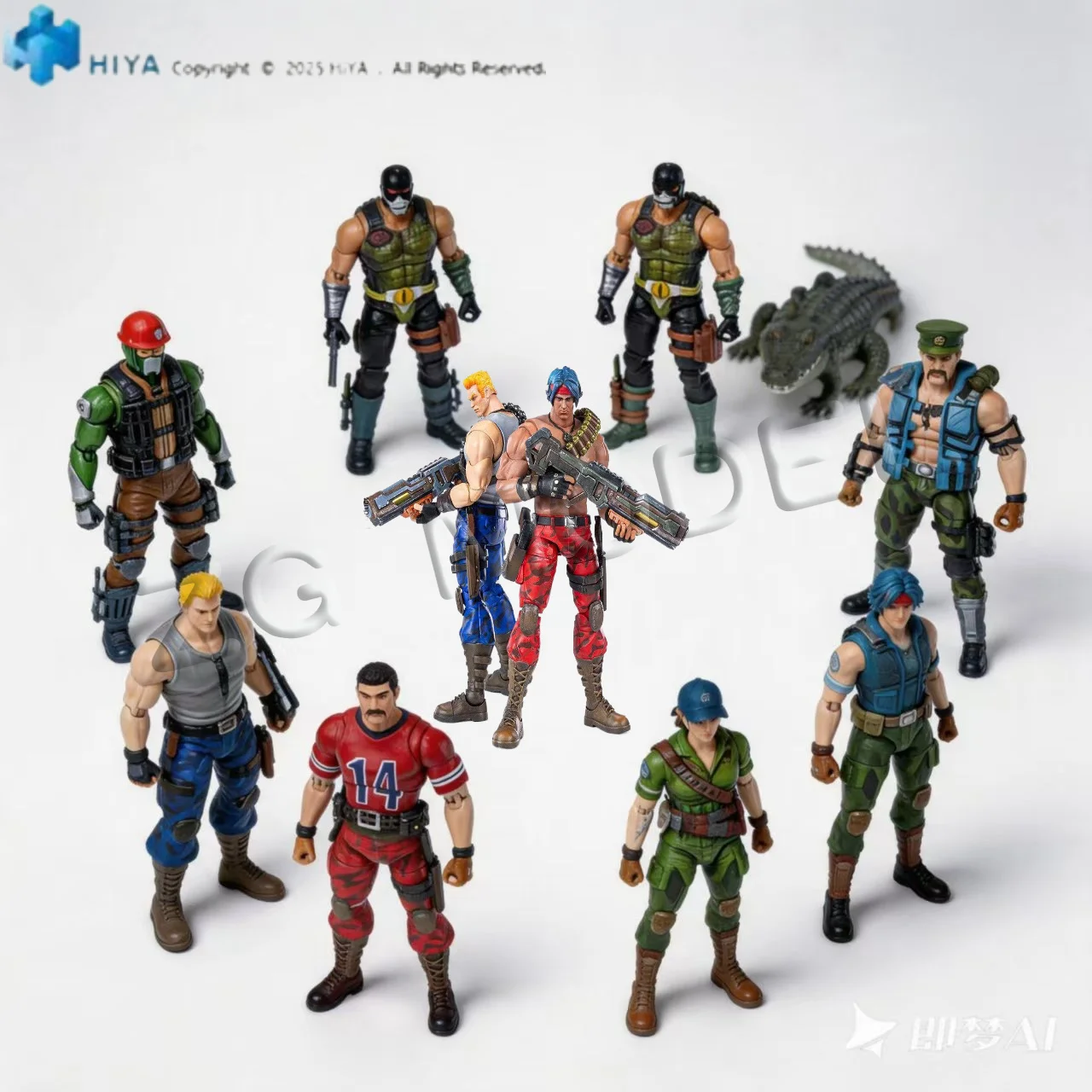 

[In Stock] HIYA Toys 1/18 G.I. Joe Articulated Action Figure