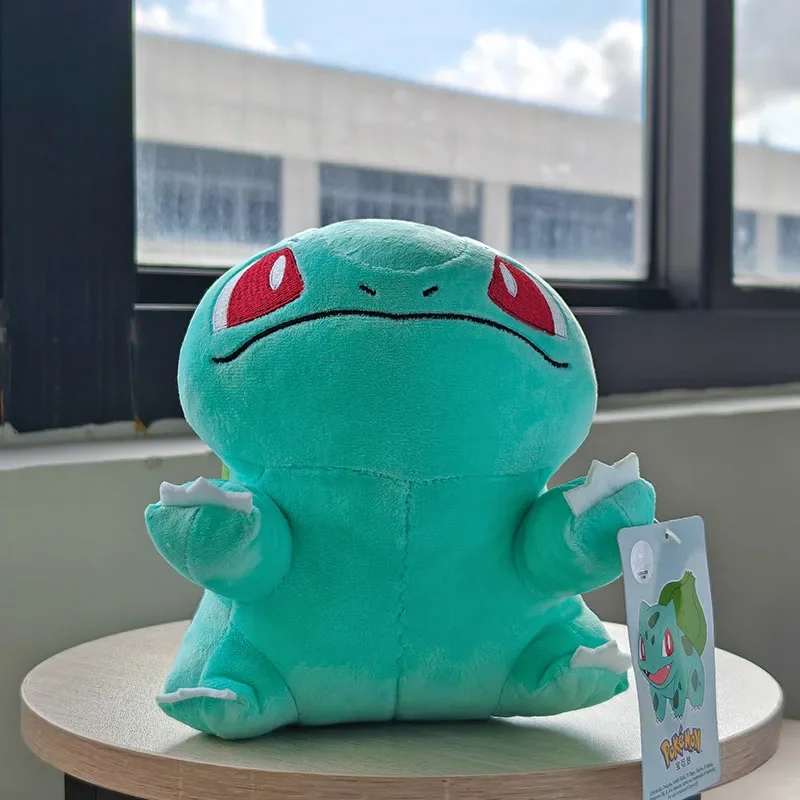 16cm Original Bulbasaur Plush Kawaii การ์ตูน Pokemon ตุ๊กตา Plush โยนหมอนของขวัญวันเกิดสําหรับเด็กเพื่อนตกแต่งบ้าน