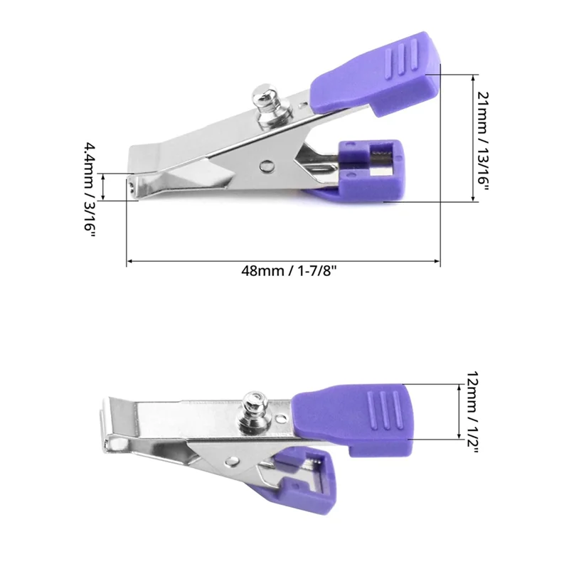 【Flash Sale】 Veterinär-Elektrodenklammer, 10er-Pack universelle, präzise EKG/EKG-LED-Klemmadapter, Multifunktions-Klemmadapter