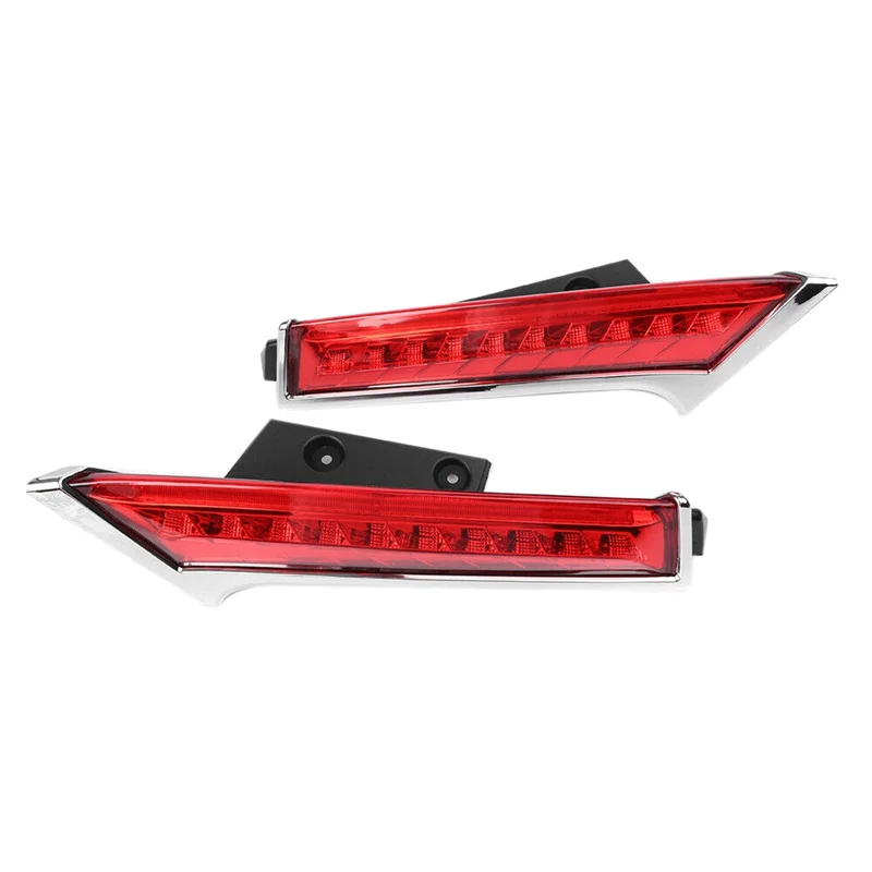 

For Nissan Rogue X-Trail 2014-2019 Car LED Rear Window Pillar Light Brake Light Taillight Lamp With Turn Signal Features
