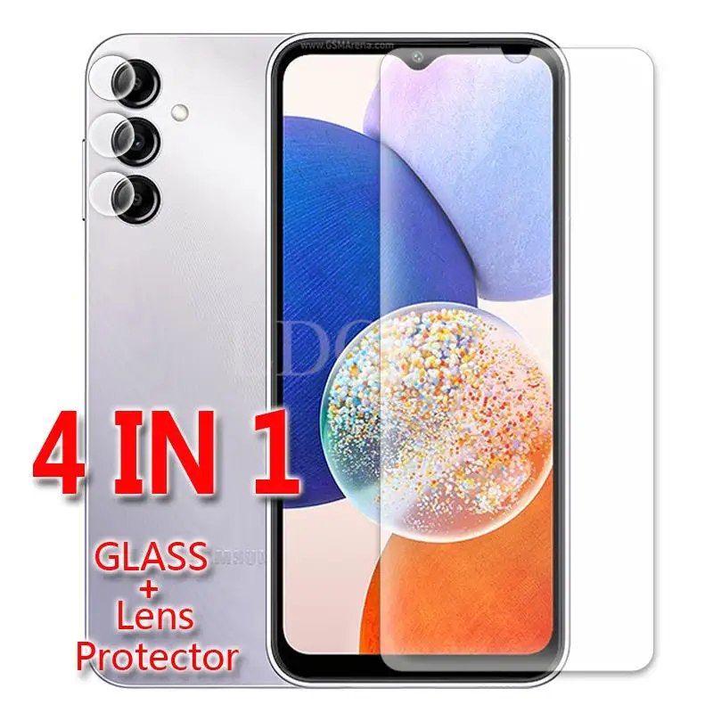 For Samsung Galaxy A14 Glass Phone Screen Film Protector Tempered Glass Samsung A54 A03S A04 A04S A04E A03 A13 A22 A32 A52 A72