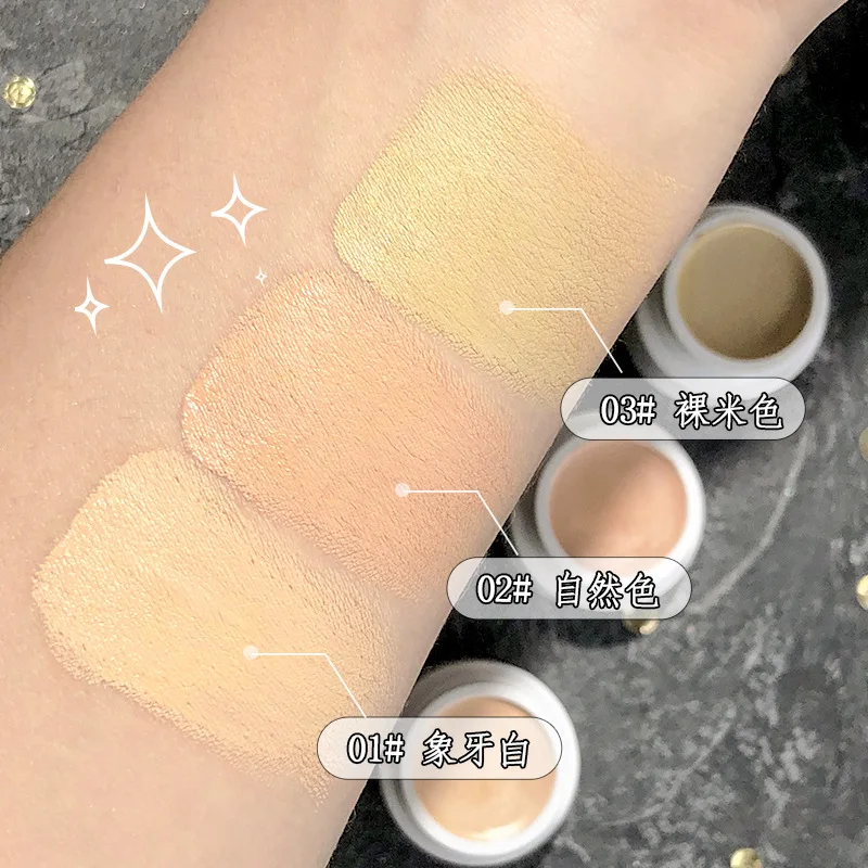 Concealer Foundation Creme profession elle vollständige Abdeckung Abdeckung Akne Flecken Augenringe feuchtigkeit spendend dauerhafte aufhellende Hautton