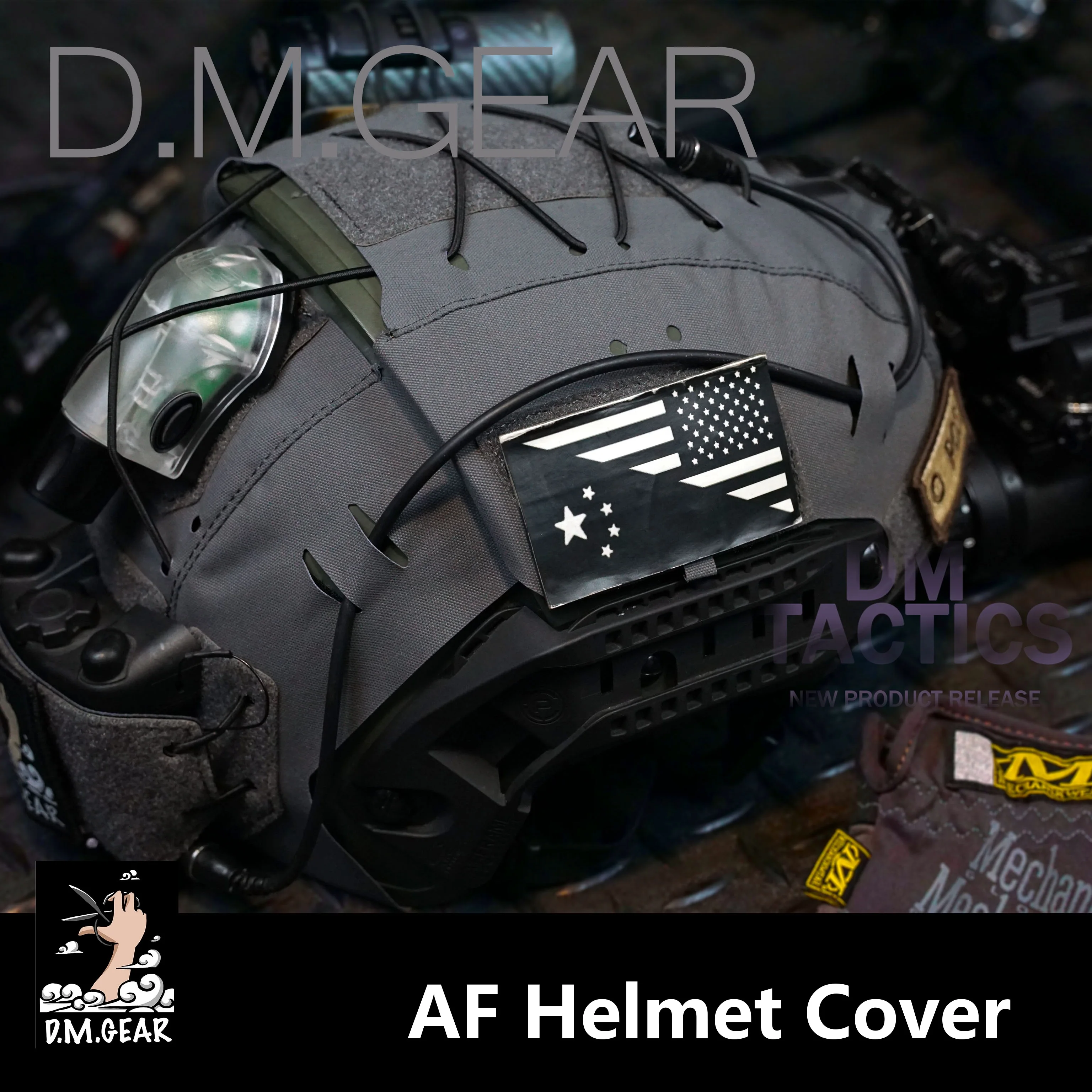 

Специальный чехол для шлема DMGear AIR FRAME AF, уличный тактический камуфляжный чехол для шлема, защитная тактика