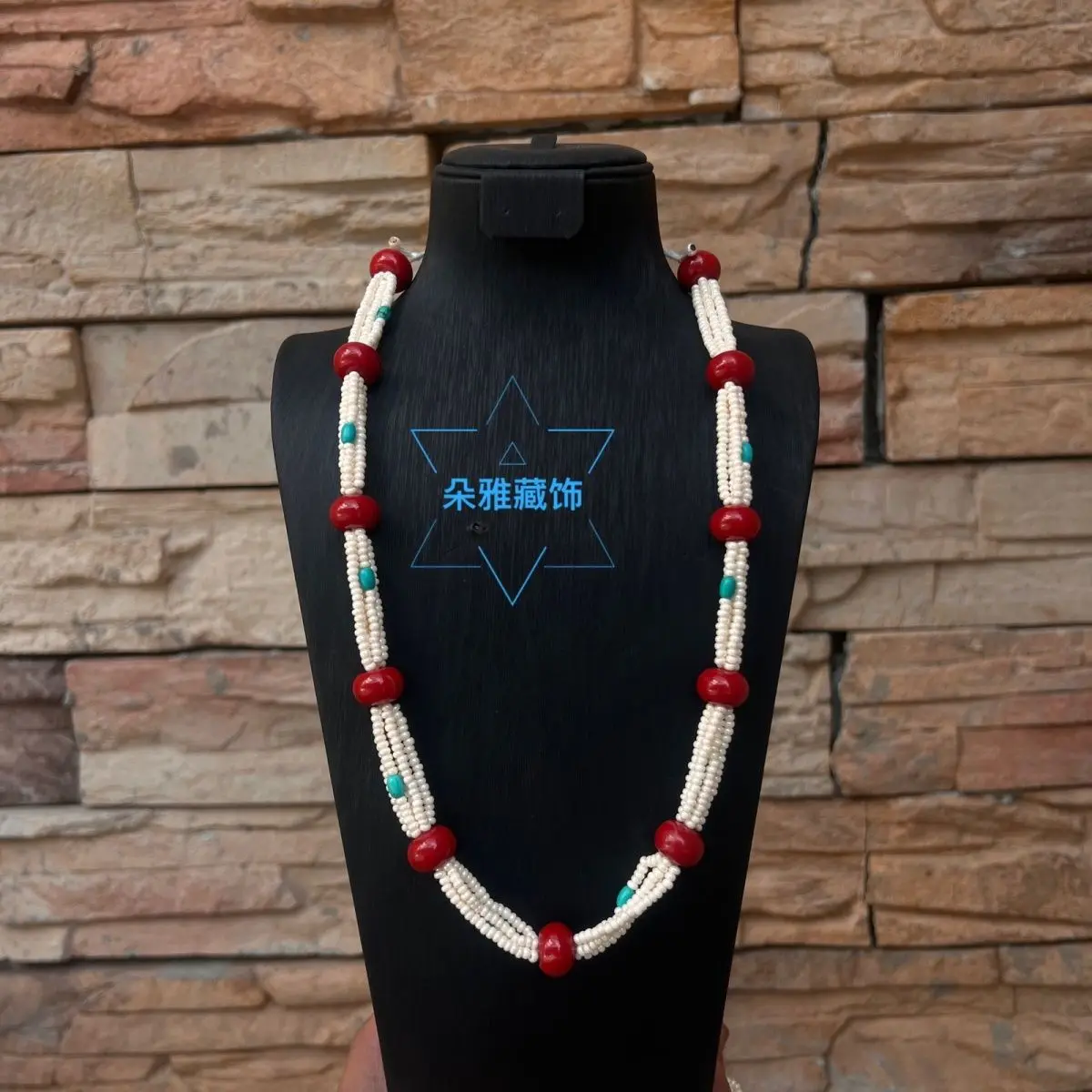 

Tibetan Tibetan pearl handmade beaded necklace