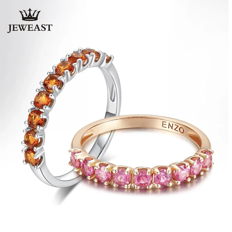 

Natural Tourmaline/Peridot/Citrine 18K Pure Gold 2025 New Hot Selling Top Ring Shape Ring For Woman Genuine Jewelry
