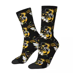 Autumn Winter Casual Men's Women's Hip Hop Killer Beez Socks Wu-Tang Sweat Absorbing Basketball Socks