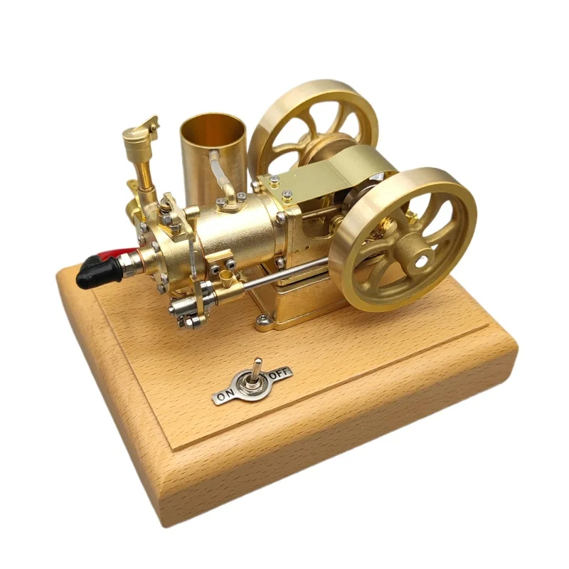 Mini motor Horizontal refrigerado por agua M25, motor de combustión interna Retro de cuatro tiempos, juguete para regalo