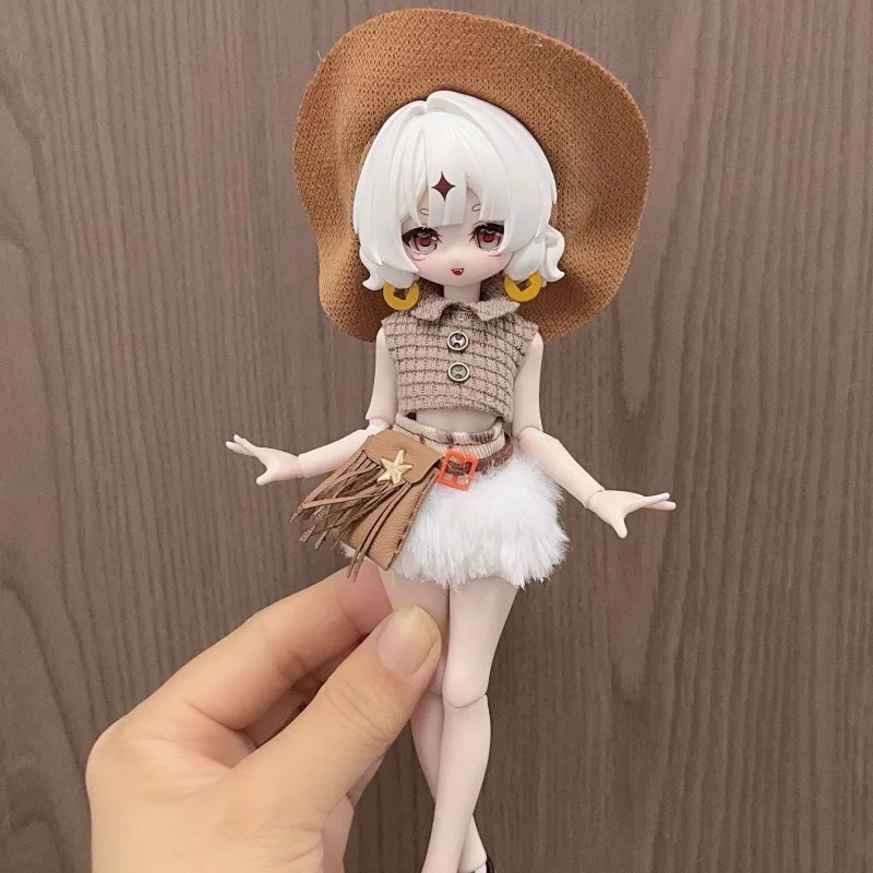 Baby Clothes 8 Points 12 Points Ob11 Maid 11-17cm Sweet  Axi Body Bjd Doll Clothes Blythe Doll Miniature Items Ob11 Clothes
