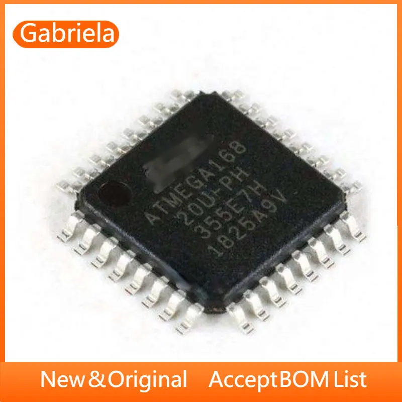 

5-10 шт. ATMEGA168-20AU ATMEGA16820U ATMEGA48V-10AU ATMEGA48V10AU QFP32 ATMEGA324PB-AU MEGA324PBAU QFP44