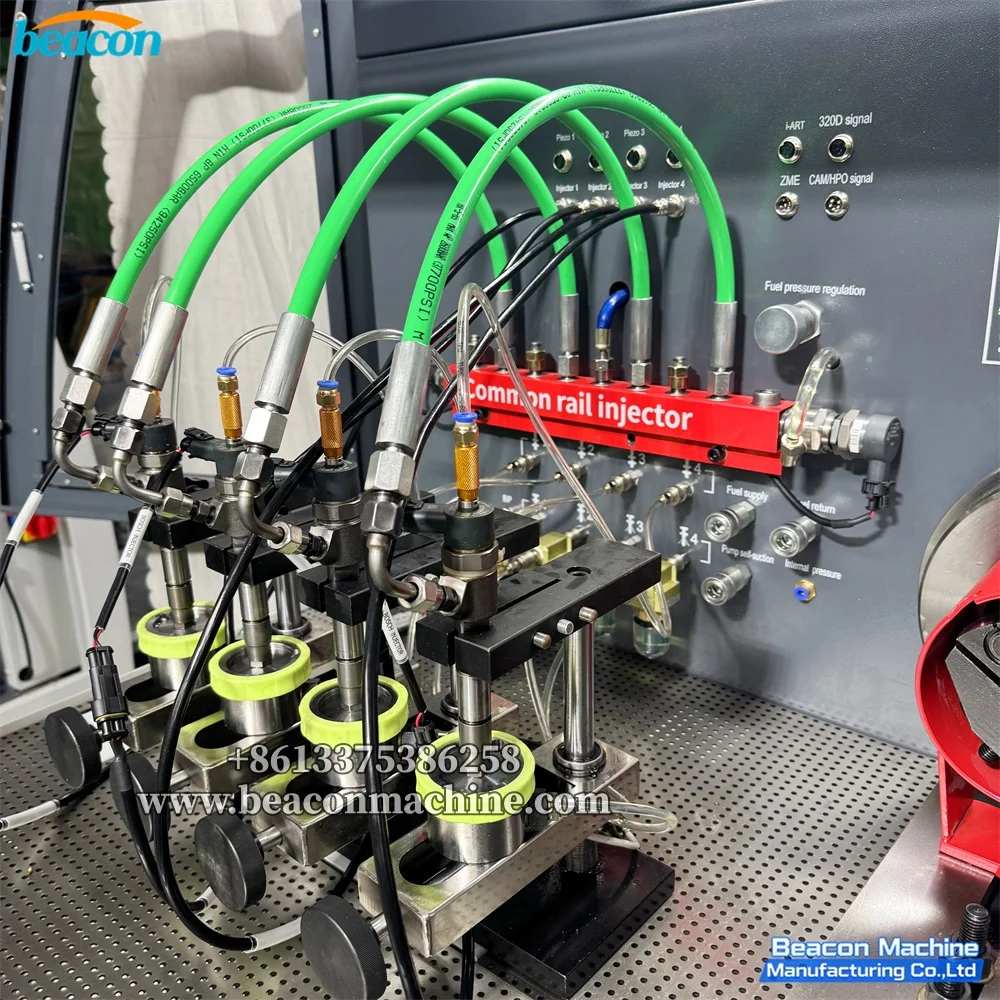CR1028 Common Rail Pump Test Bench Diesel Injector Tester Simultaneous 4-Cylinder Checking