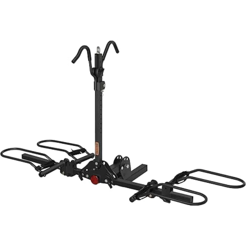 

Rockland Foldable 2-Bike Rack, 200 lbs Capacity, Hitch Mount Bike Rack, Fits up to 5" Fat Tire Width and 50" Wheelbase