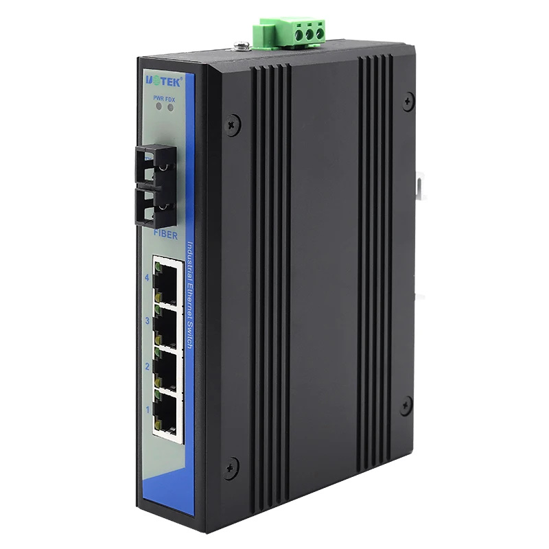 UOTEK 4 Ports Gigabit Media Converter With Good EMC Performance IEEE 802.3x Protocol UT-2604G